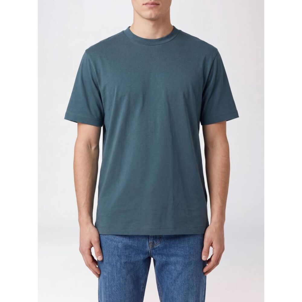Brioni Men Crew Neck Short-Sleeved T-Shirt Brioni Crafted In Soft Pure Cotton